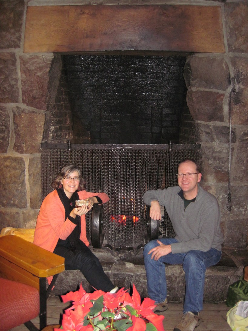 Timberline fireplace