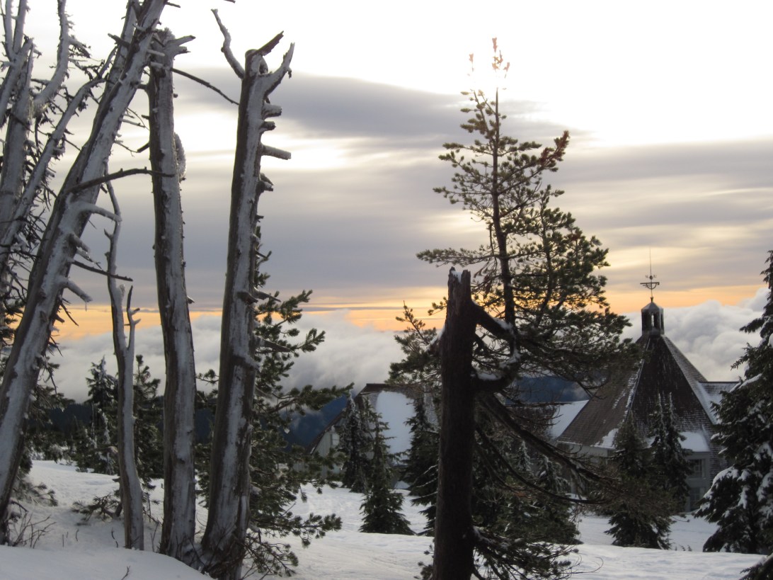 weathervane at sunrise