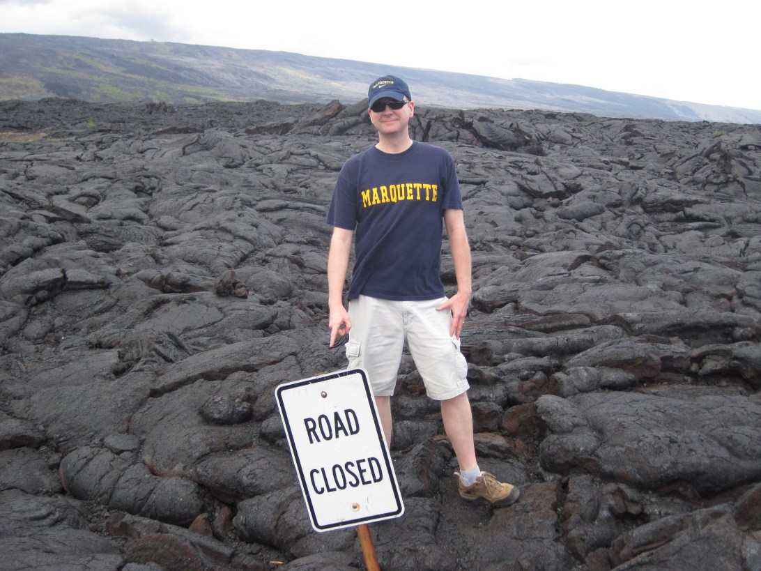 End of Chain of Craters Road