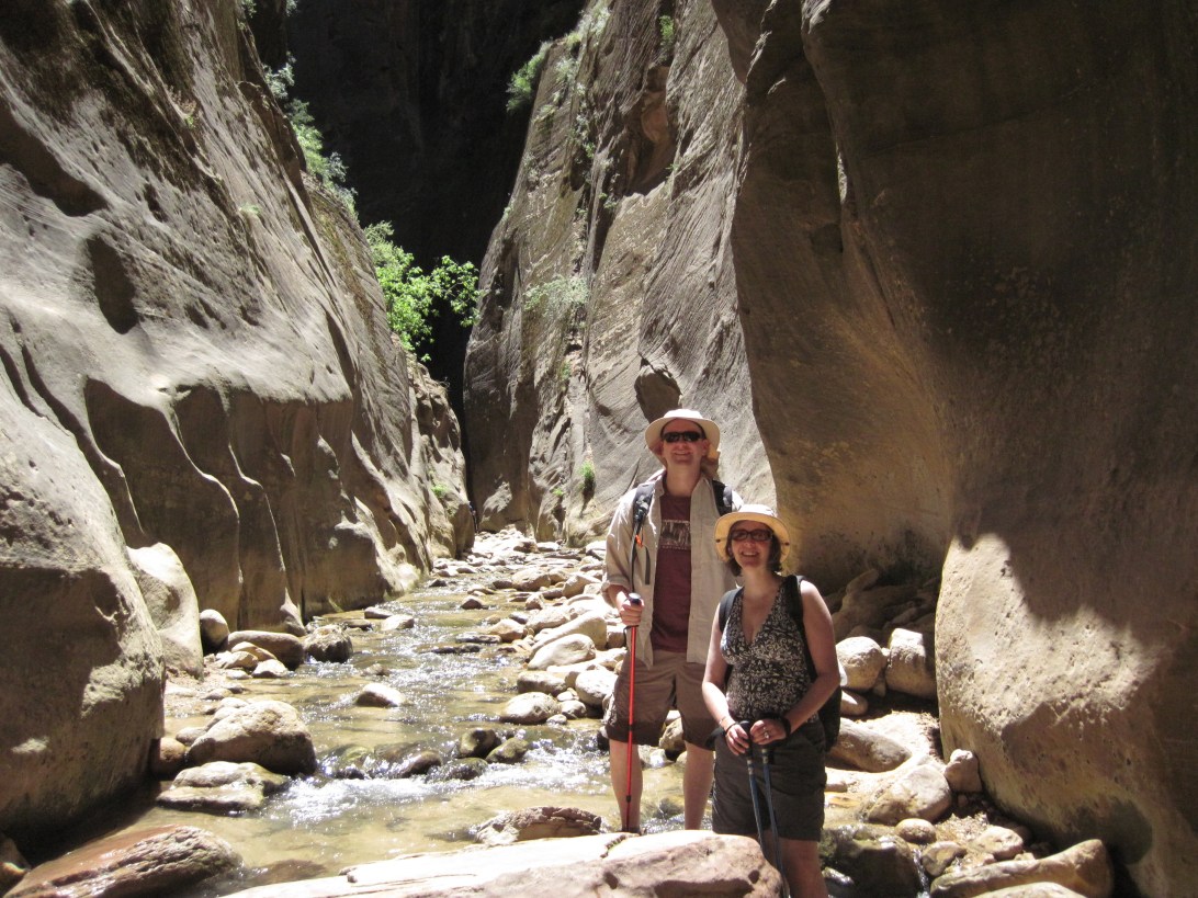Zion Narrows canyon