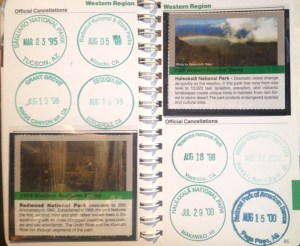 Our passport to the national parks!