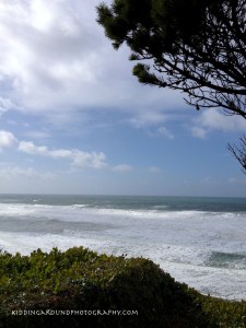 The view from one of our favorite rental houses at the Oregon coast.