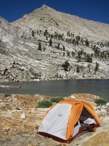 Franklin Lakes campsite