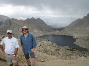Sketchy weather atop Sawtooth Pass