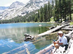 Pumping water in Kings Canyon National Park