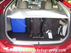 Luggage in the Prius