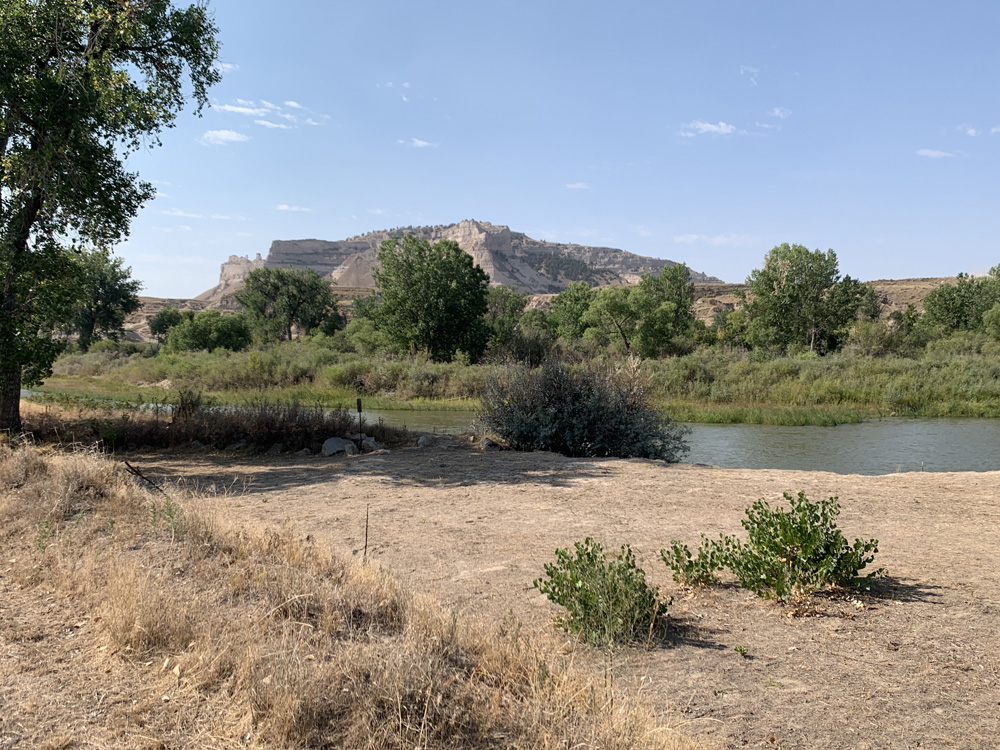 Scott's Bluff and the North Platte River