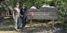 The AWOW crew in front of the Lake Clark NP sign